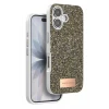 Onegif Apple iPhone 17 Bright Simli Kapak - Çöl Titanyum