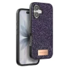 Onegif Apple iPhone 17 Bright Simli Kapak - Derin Mor