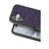 Onegif Apple iPhone 17 Bright Simli Kapak - Derin Mor