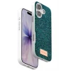 Onegif Apple iPhone 17 Bright Simli Kapak - Koyu Yeşil