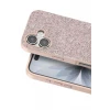 Onegif Apple iPhone 17 Bright Simli Kapak - Pembe