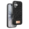 Onegif Apple iPhone 17 Bright Simli Kapak - Siyah