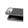 Onegif Apple iPhone 17 Pro Bright Simli Kapak - Gümüş