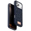 Onegif Apple iPhone 17 Pro Bright Simli Kapak - Mavi