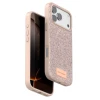 Onegif Apple iPhone 17 Pro Bright Simli Kapak - Pembe