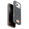 Onegif Apple iPhone 17 Pro Max Bright Simli Kapak - Gümüş