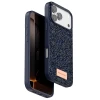 Onegif Apple iPhone 17 Pro Max Bright Simli Kapak - Mavi