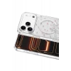 Onegif Apple iPhone 17 Pro Max Misk Simli Magsafe Kapak - Desen 1
