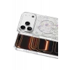 Onegif Apple iPhone 17 Pro Max Misk Simli Magsafe Kapak - Desen 2
