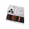 Onegif Apple iPhone 17 Pro Max Misk Simli Magsafe Kapak - Desen 4