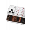 Onegif Apple iPhone 17 Pro Max Misk Simli Magsafe Kapak - Desen 5