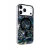 Onegif Apple iPhone 17 Pro Mila Dalgalı Magsafe Kapak - Lacivert