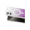 Onegif Apple iPhone 17 Sora Simli Magsafe Kapak - Mor