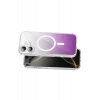 Onegif Apple iPhone 17 Sora Simli Magsafe Kapak - Mor