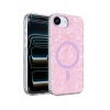 Onegif Apple iPhone 17E Mila Dalgalı Magsafe Kapak - Lila