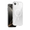 Onegif Apple iPhone 17E Sora Simli Magsafe Kapak - Beyaz