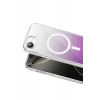 Onegif Apple iPhone 17E Sora Simli Magsafe Kapak - Mor