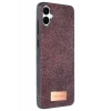 Onegif Samsung Galaxy A06 Bright Simli Kapak - Derin Mor