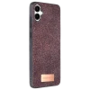 Onegif Samsung Galaxy A06 Bright Simli Kapak - Derin Mor