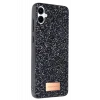 Onegif Samsung Galaxy A06 Bright Simli Kapak - Siyah