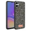 Onegif Samsung Galaxy A07 4G Bright Simli Kapak - Gold