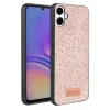 Onegif Samsung Galaxy A07 4G Bright Simli Kapak - Pembe
