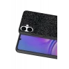 Onegif Samsung Galaxy A07 4G Bright Simli Kapak - Siyah