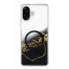 Onegif Samsung Galaxy A07 4G Lotus Simli Magsafe Kapak - Siyah