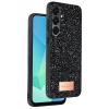 Onegif Samsung Galaxy A16 5G Bright Simli Kapak - Siyah
