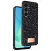 Onegif Samsung Galaxy A36 Bright Simli Kapak - Siyah