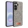 Onegif Samsung Galaxy A37 5G Bright Simli Kapak - Gümüş