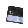 Onegif Samsung Galaxy A37 5G Bright Simli Kapak - Siyah