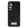 Onegif Samsung Galaxy A55 5G Bright Simli Kapak - Siyah