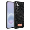 Onegif Samsung Galaxy A57 5G Bright Simli Kapak - Siyah