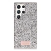 Onegif Samsung Galaxy S23 Ultra Bright Simli Kapak - Gümüş