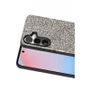 Onegif Samsung Galaxy S24 Bright Simli Kapak - Gümüş