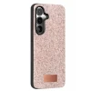 Onegif Samsung Galaxy S24 Bright Simli Kapak - Pembe