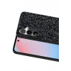 Onegif Samsung Galaxy S24 Plus Bright Simli Kapak - Siyah