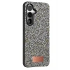 Onegif Samsung Galaxy S25 Bright Simli Kapak - Gold