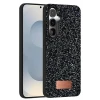 Onegif Samsung Galaxy S25 Bright Simli Kapak - Siyah