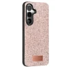 Onegif Samsung Galaxy S25 Plus Bright Simli Kapak - Pembe