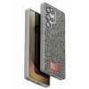 Onegif Samsung Galaxy S25 Ultra Bright Simli Kapak - Gümüş