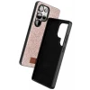 Onegif Samsung Galaxy S25 Ultra Bright Simli Kapak - Pembe