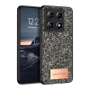 Onegif Xiaomi Mi 14T Pro Bright Simli Kapak - Gümüş