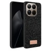 Onegif Xiaomi Mi 15T Pro Bright Simli Kapak - Siyah