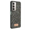 Onegif Xiaomi Redmi 15 4G Bright Simli Kapak - Gold
