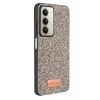 Onegif Xiaomi Redmi 15 4G Bright Simli Kapak - Gümüş