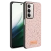 Onegif Xiaomi Redmi 15 4G Bright Simli Kapak - Pembe