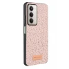 Onegif Xiaomi Redmi 15 4G Bright Simli Kapak - Pembe