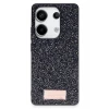 Onegif Xiaomi Redmi Note 13 Pro 4G Bright Simli Kapak - Siyah